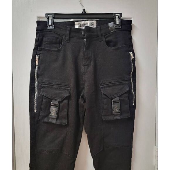 XDA Flame Graphic Cargo Pants 8 - Picture 6 of 11
